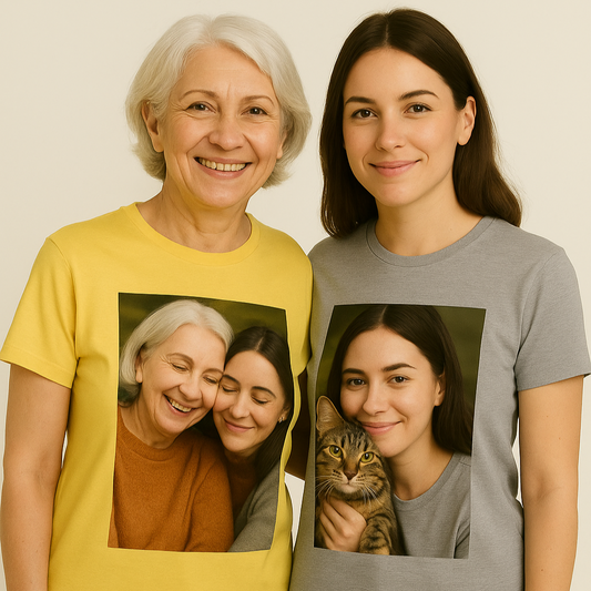 Maglietta donna con stampa personalizzata