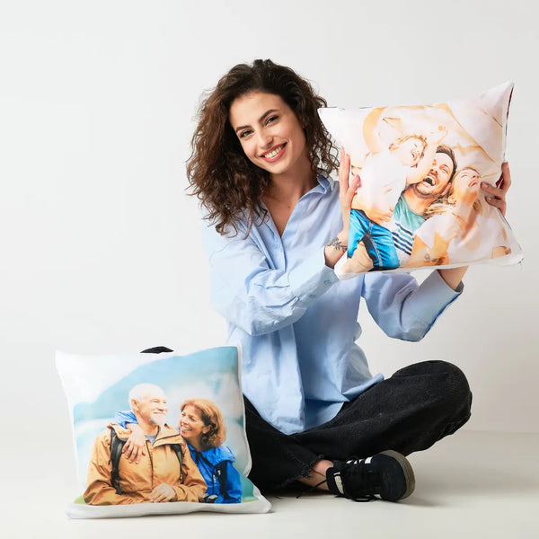 Cuscino con fotografia dal catalogo