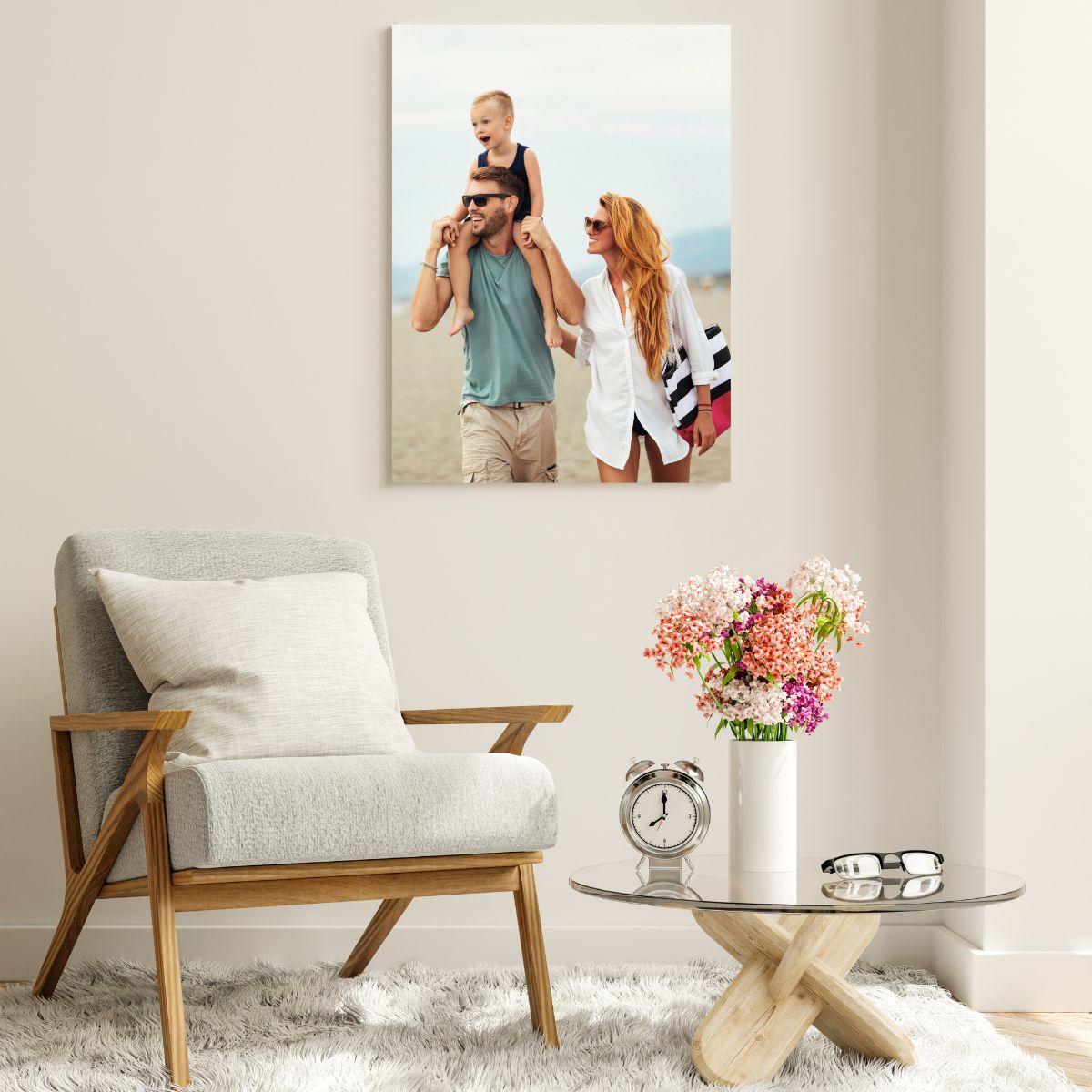 Quadro In Tela Canvas Di Foto Personalizzato A Pannelli 3x1 Orizzontale - Foto 12